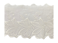 Cotton Cut Lace Trim – 13.75 cm – 15 yd (D-53-4850)