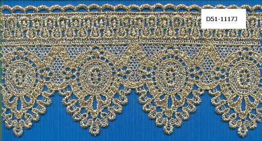 MET.CUTTING LACE:4":15YD (MT51-1117J)