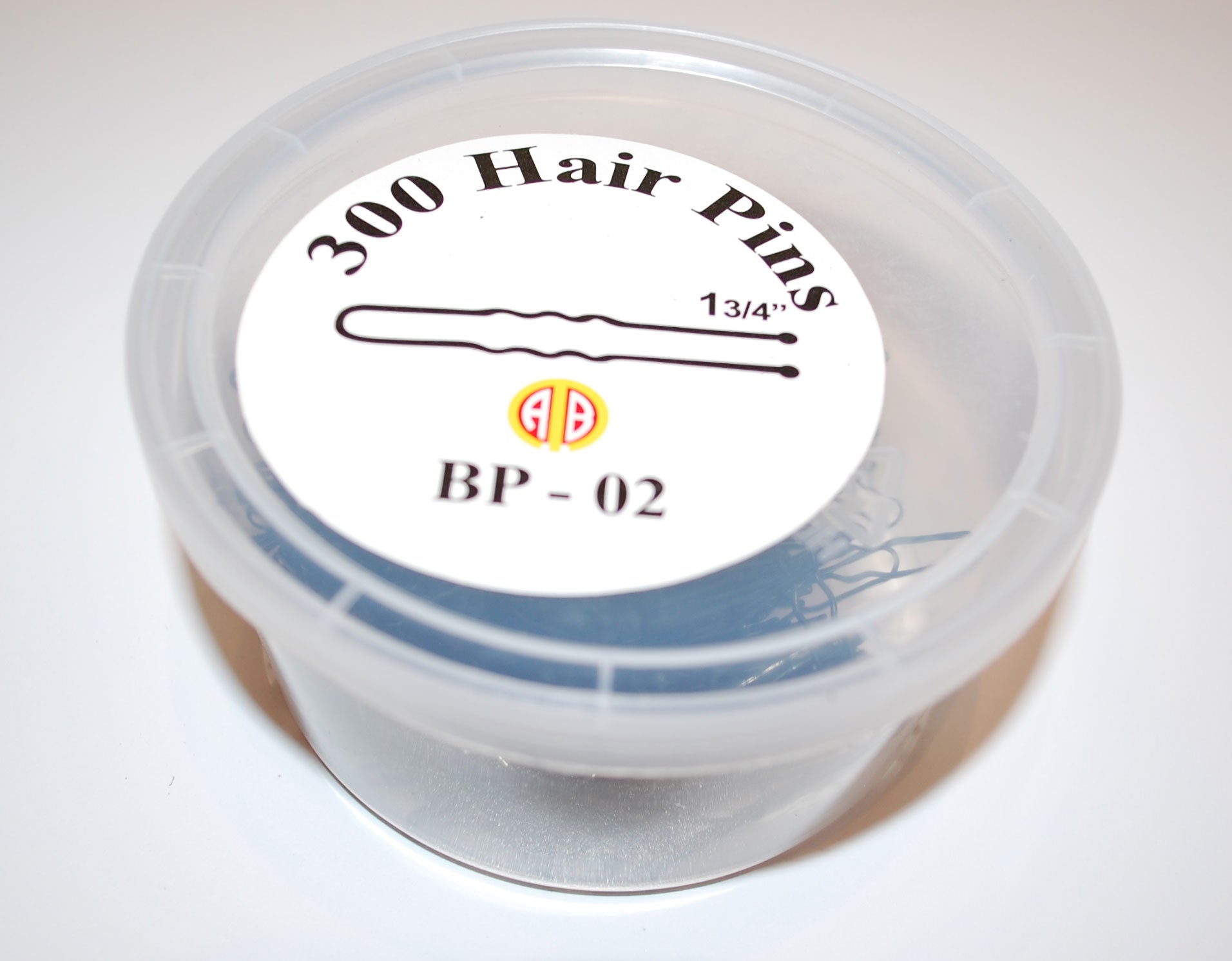 HAIR PIN;300P/CAN,12CAN/BX (BP-02/DOZ)
