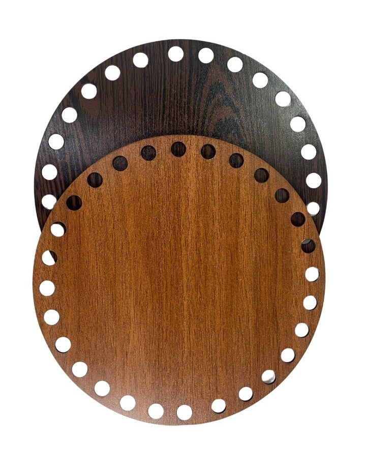 ROUND WOODEN BAG CASE (NRG/RWBB-25X25)