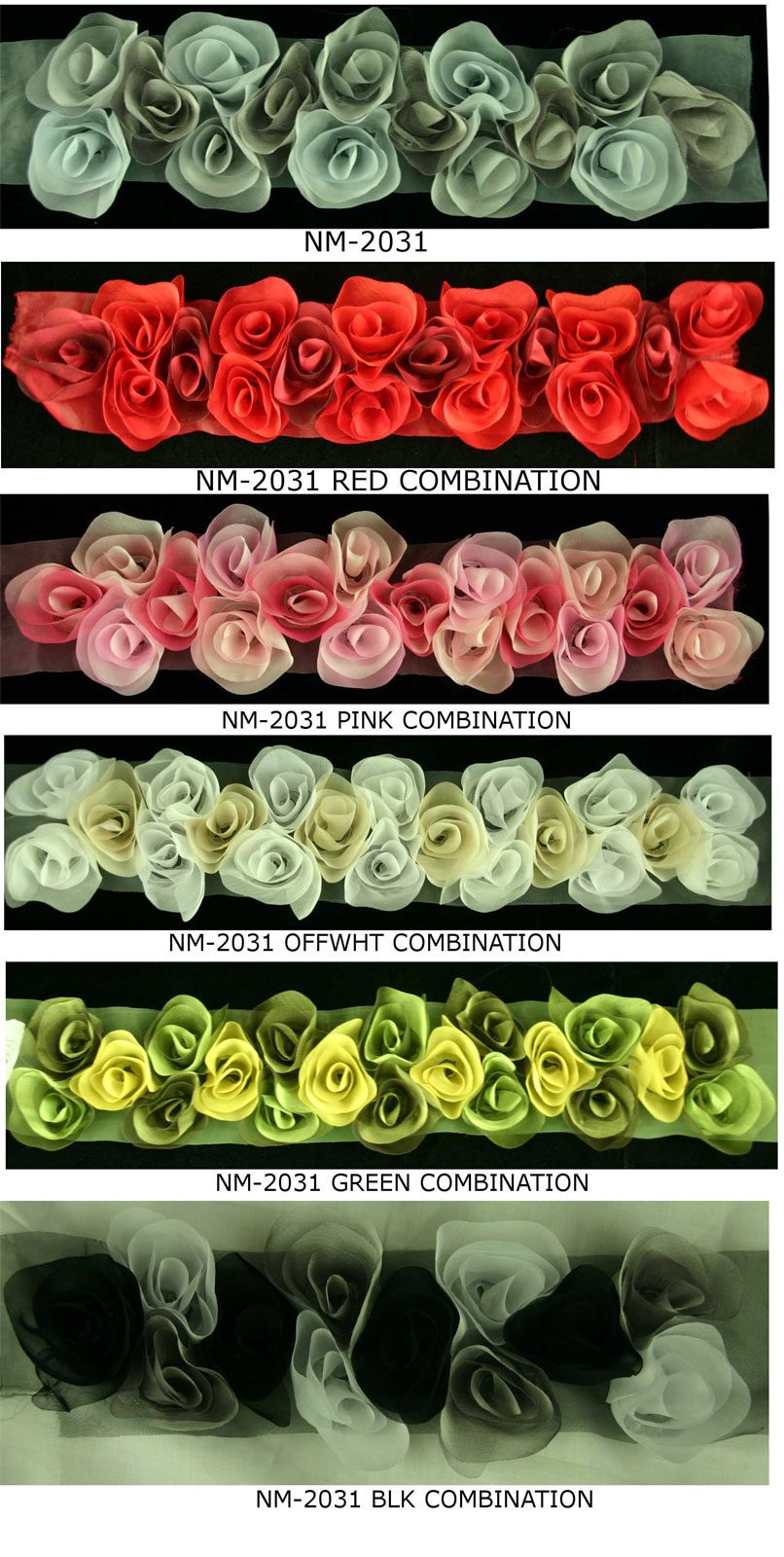 TRIMMINGS:2YD/PC:4" (NM-2031/4)