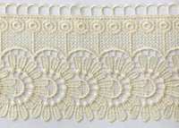 Chemical-Cut Lace Trim – 15 yd × 3-5/8 in (MA55-1074)