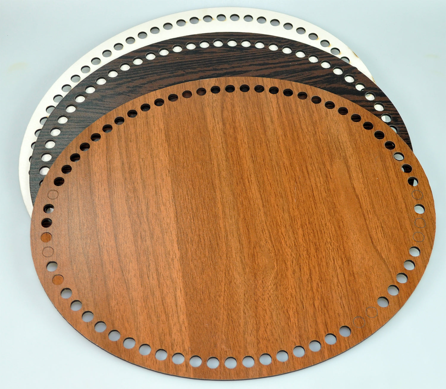 OVAL WOODEN BAG BASE (NRG/OWBB-35X25)