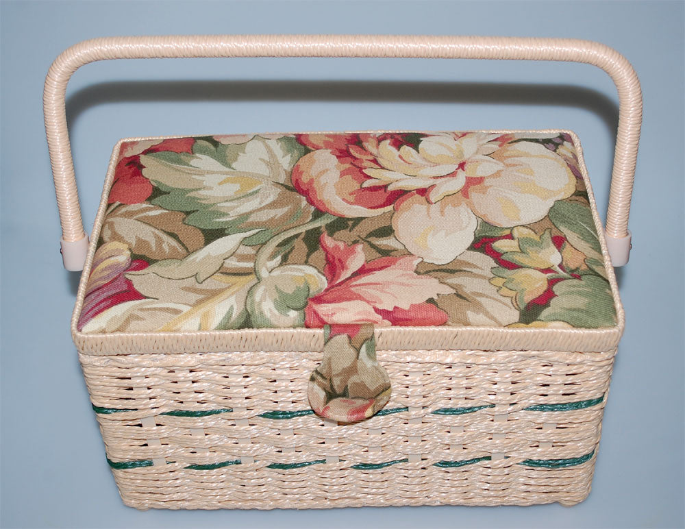 SEWING BASKET   (29x17x15CM) (2301)