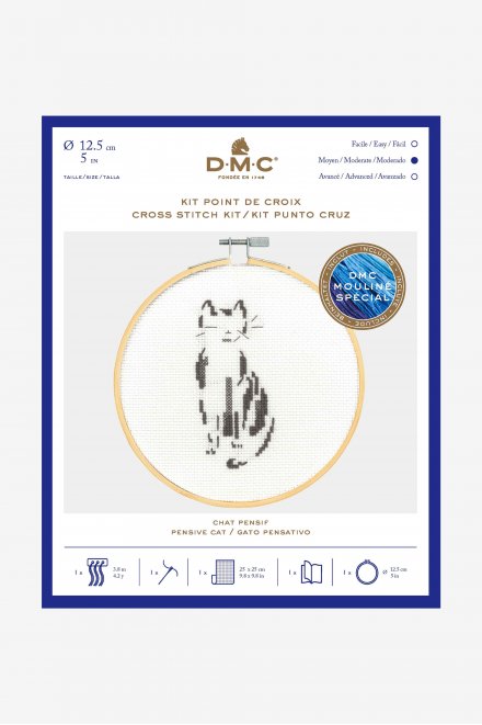 CROSS STITCH HOOP KIT (BK1881)