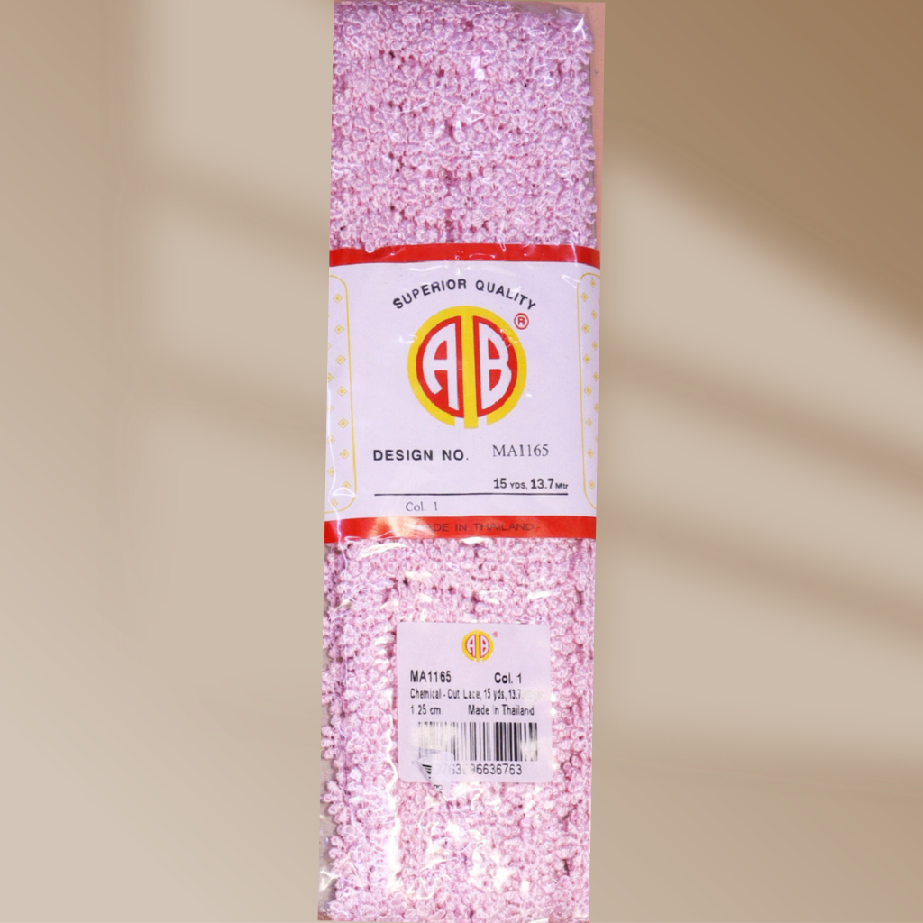 Petite Daisy Chemical Cut Lace Trim (MA1165)