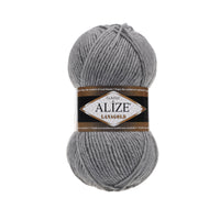 Alize Lana Gold Classic Wool-Blend Yarn – 5 x 100g (500grm) (ALIZE/LANA CLASSIC)