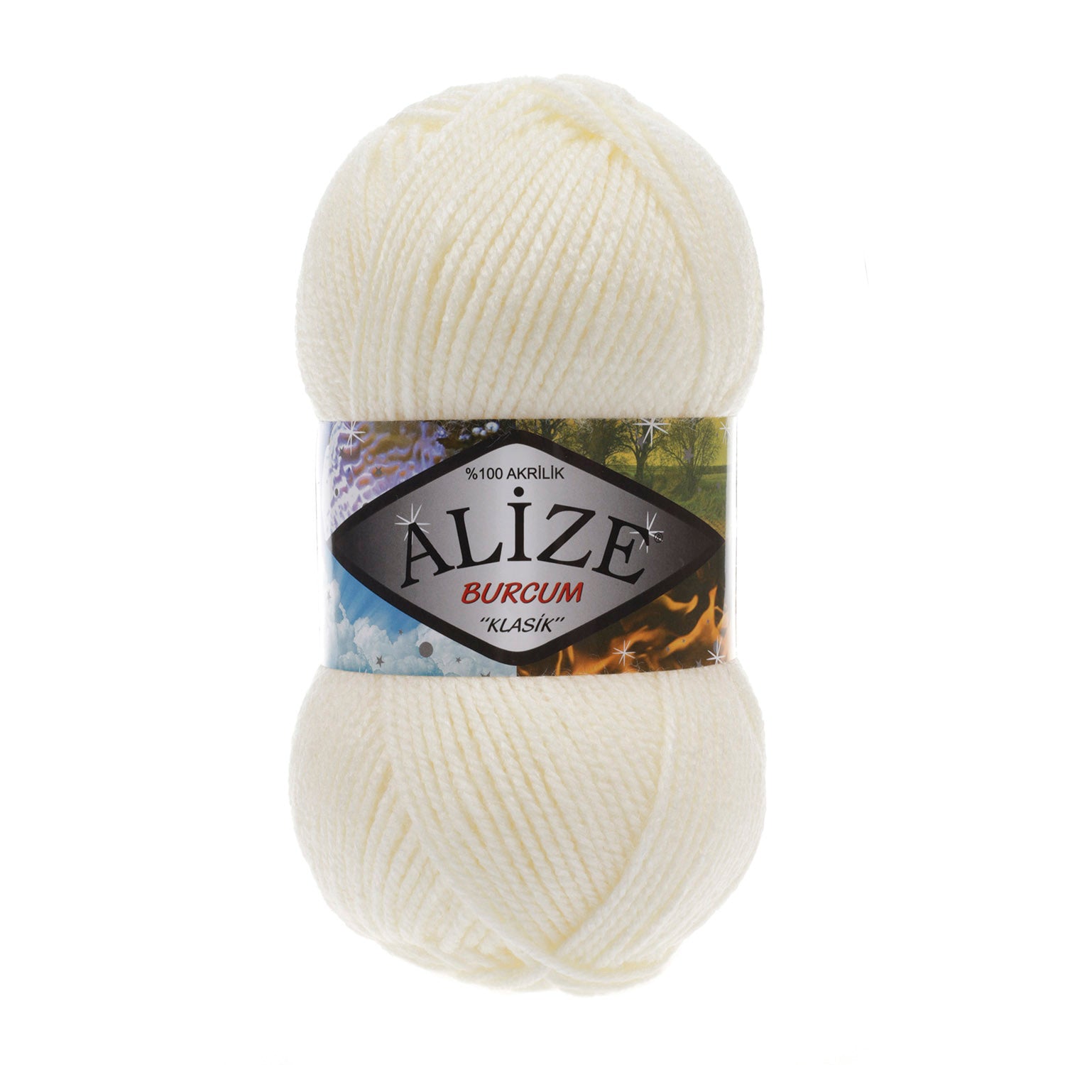 ACY.YARN:5BLx100GR (500grm) (ALIZE/BURCUM KLASIK)