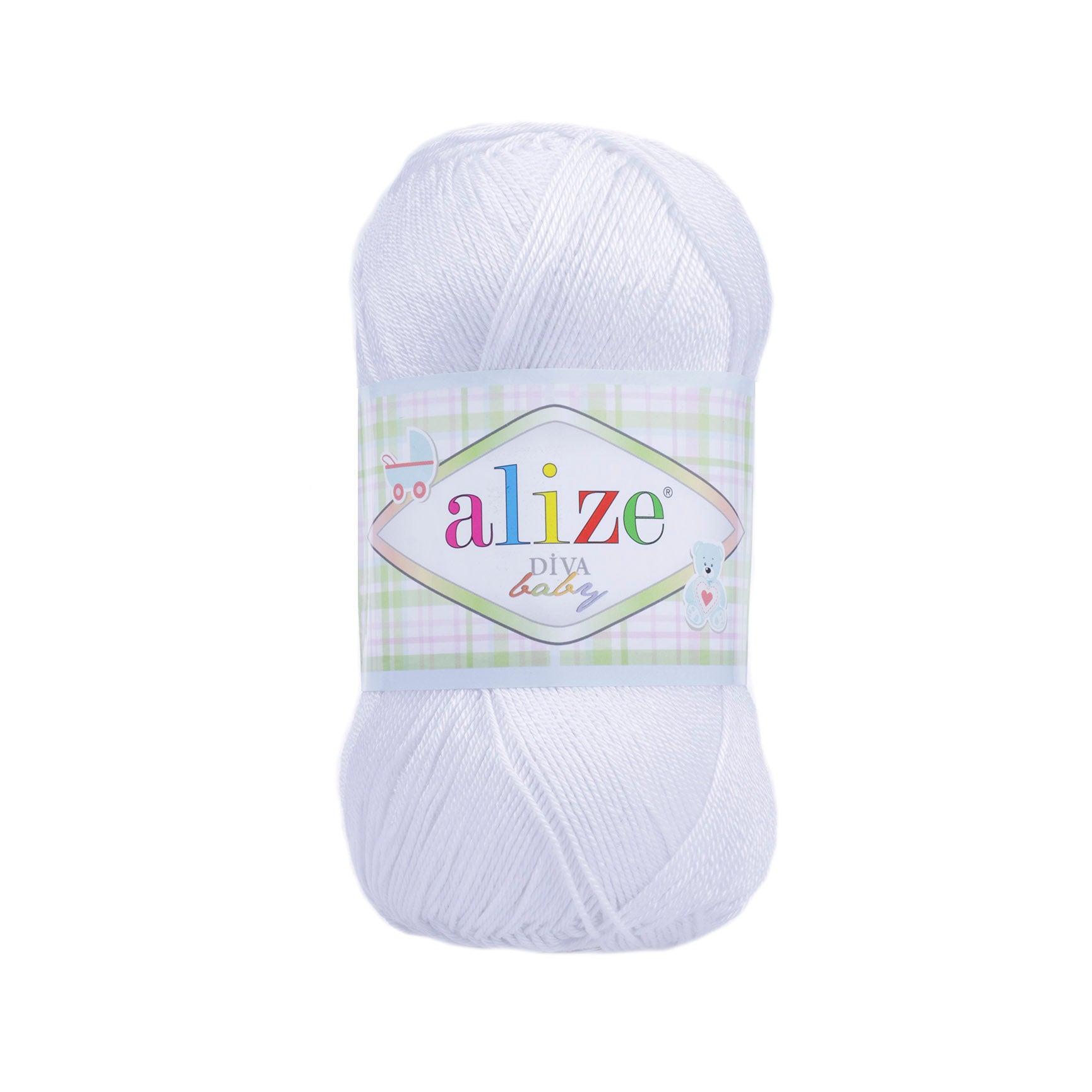 COT/ACY.YARN:5BLx100GR (500grm) (ALIZE/DIVA BABY)