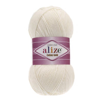 Alize Cotton Gold Cotton-Acrylic Yarn – 5 x 100g (500grm) (ALIZE/COTTON GOLD)
