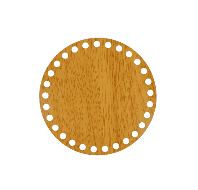 ROUND CARVING DK.WOOD (SH/ROUND-DW-15X15)