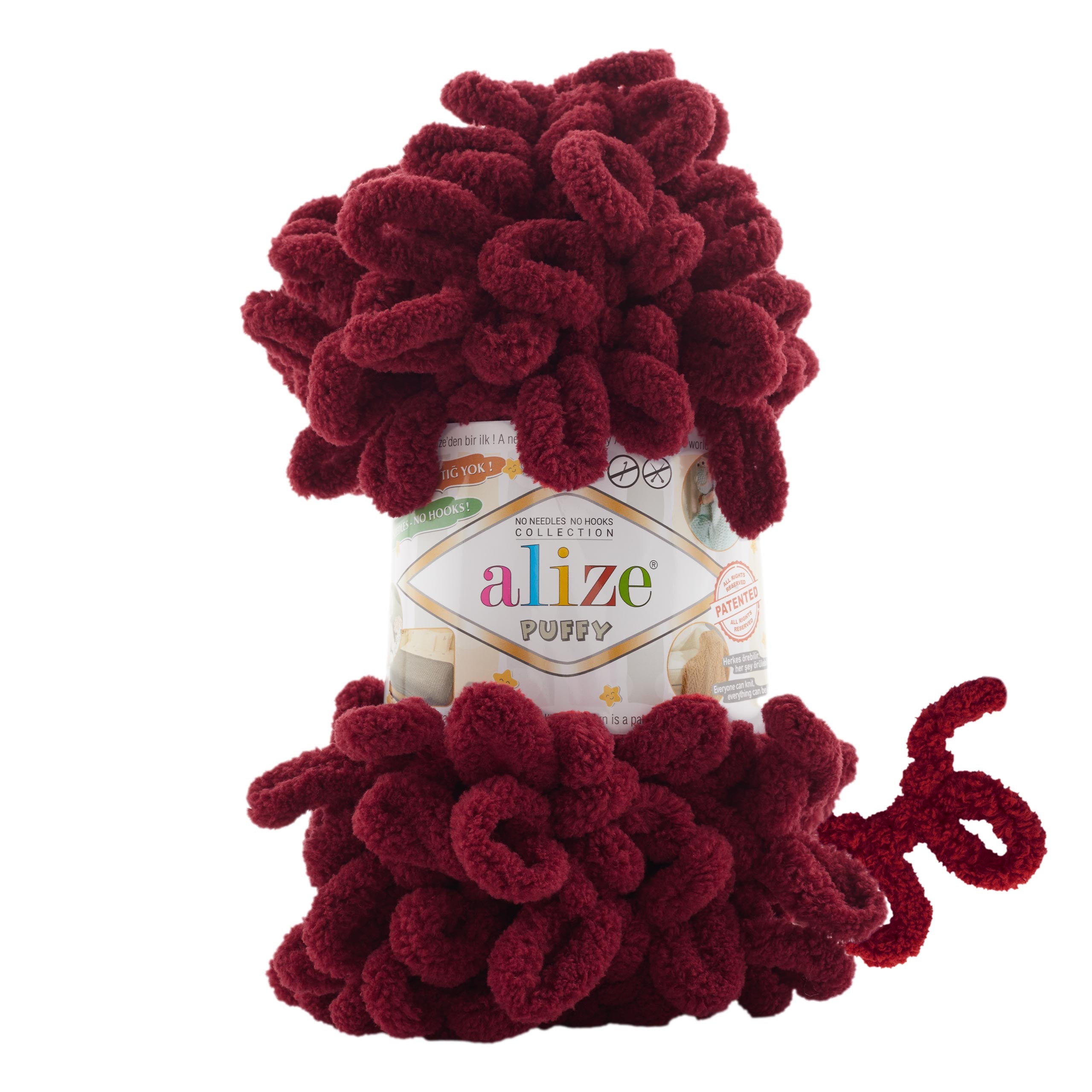 MICRO PL.YARN:5BLx100GR (500GM) (ALIZE/PUFFY)