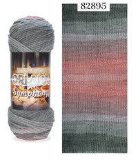 SUPREME ACRYLIC YARN:100GRx5BL (ORLANA SYMPHONEY)