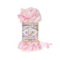 Alize Puffy Color Loop Yarn – 5 x 100g (500GM) (ALIZE/PUFFY-COLOR)