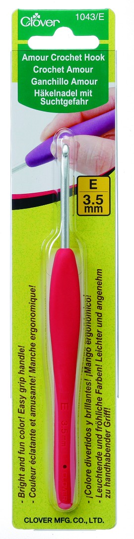 AMOUR CROCHET HOOK:3PC/BX:3.5M (1043/E)
