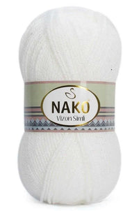 Nako Vizon Simli Glitter Yarn – 100 g – Pack of 5 (NAKO/VIZON SIMLI)