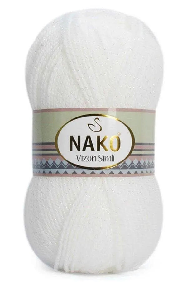 ACRY.WOOL YARN:5 BL (500G) (NAKO/VIZON SIMLI)