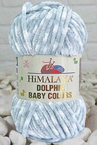 Himalaya Dolphin Baby Colors Polyester Yarn – 100 g – Pack of 5 (HIM/DOLPHIN BABY-COL)