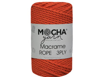 3-Ply Macrame Rope – 250g, Approx. 40m (MOCHA/ROPE)