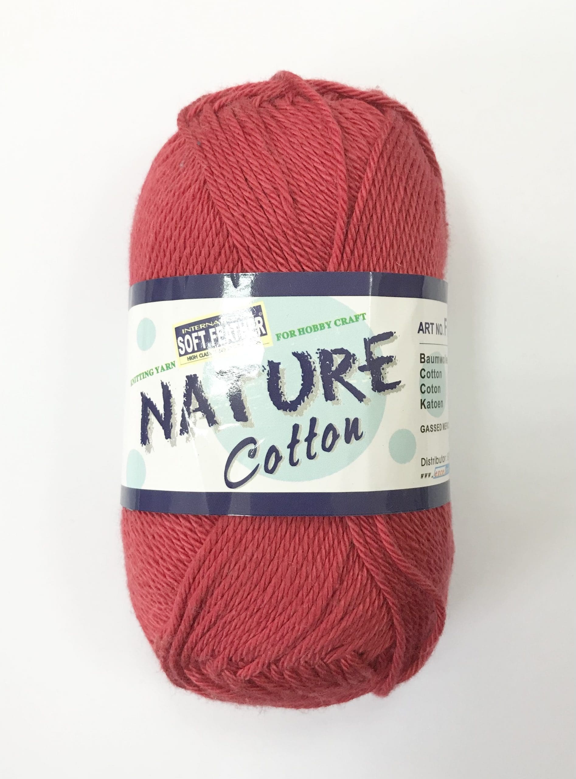 KNIT.YARN COT;10BLx50G (1/2KG) (FC-205)
