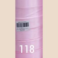 Satin Ribbon – 36 yd (32.92 m) per Roll, Pack of 6 Rolls (8511BC-1)