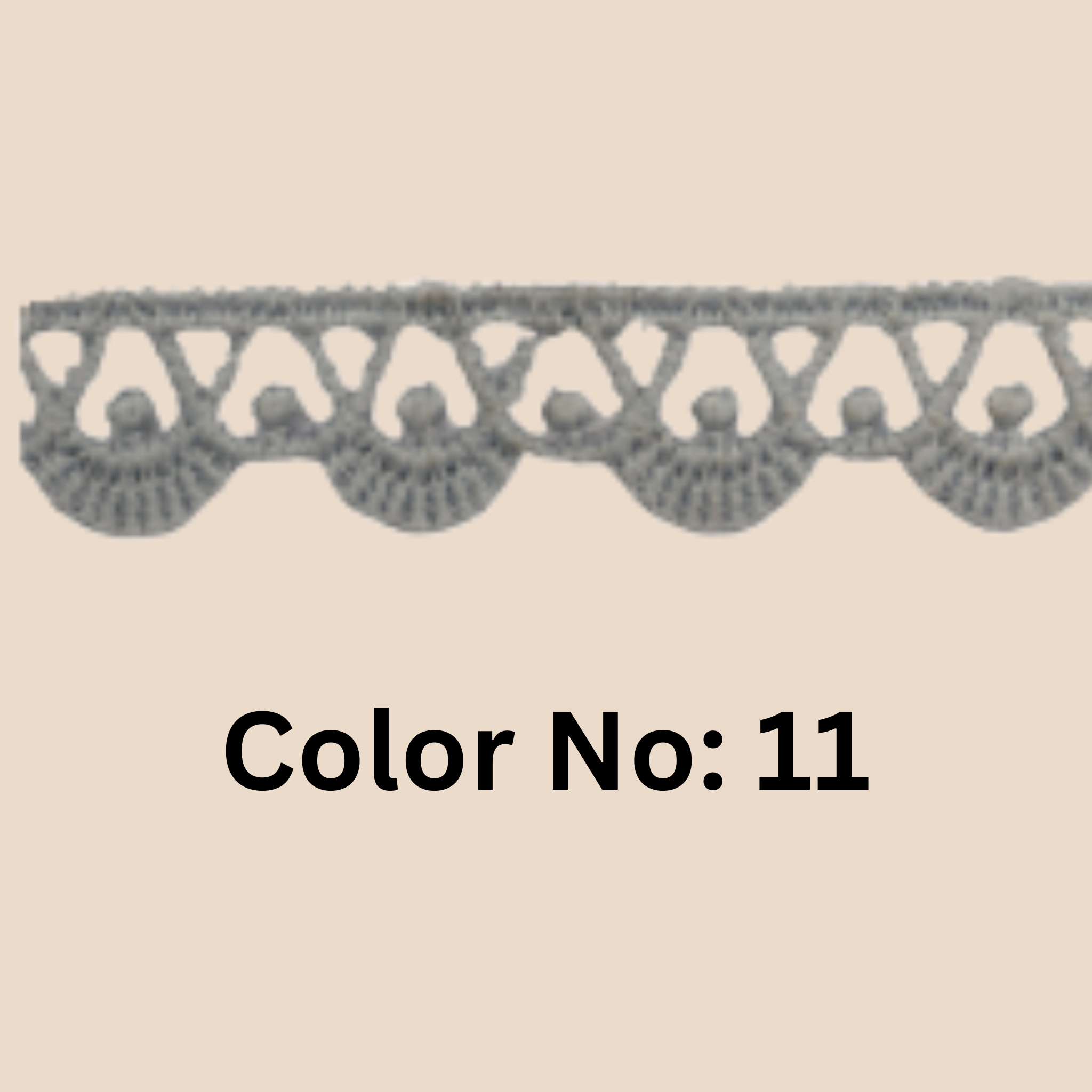 Guipure Lace Trimming – 0.5CM x 10MTR M-2 (M2)