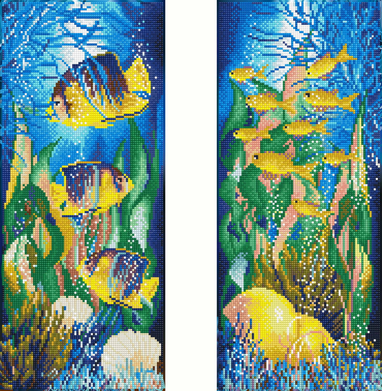 DIAMOND DOTZ ARTWORK KIT – UNDERWATER SCENE (DQ12.011)