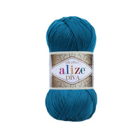 Alize Diva Silk Microfibre Yarn – 5 x 100g (500grm) (ALIZE/DIVA SILK)