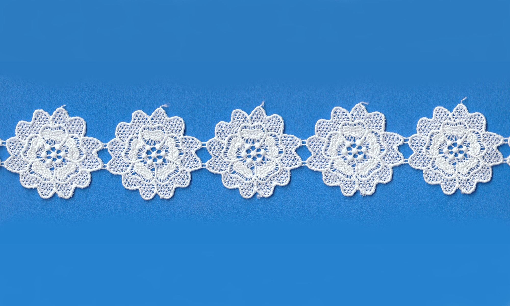 CHEM.CUT LACE W/TEX:15Y:5.63CM (TX63-1001)