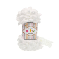 Alize Puffy Loop Yarn – 5 x 100g (500GM) (ALIZE/PUFFY)