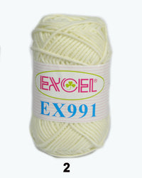 Acrylic Crochet Yarn – 40 g × 10 Balls (FY-EX991)