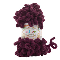 Alize Puffy Loop Yarn – 5 x 100g (500GM) (ALIZE/PUFFY)