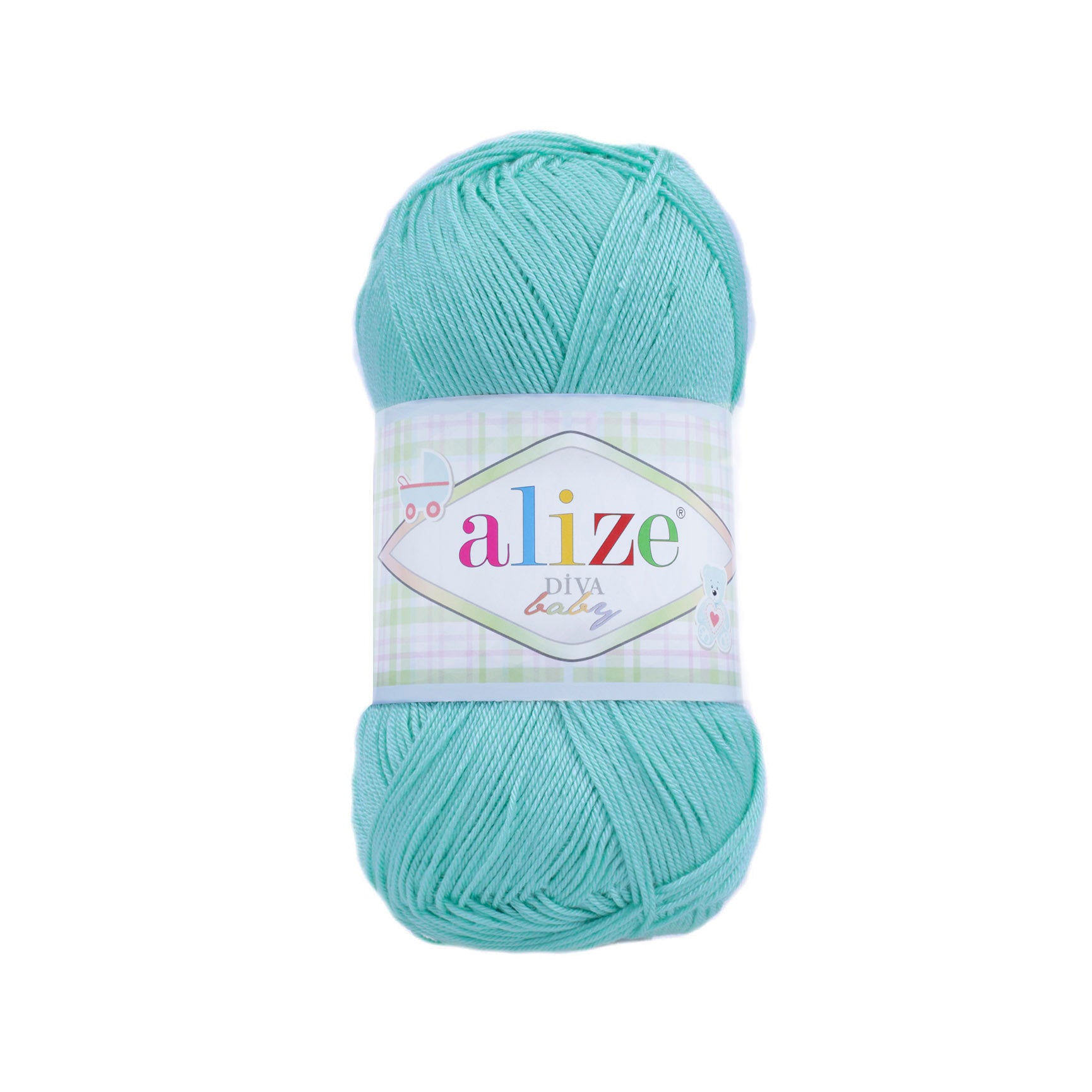 COT/ACY.YARN:5BLx100GR (500grm) (ALIZE/DIVA BABY)