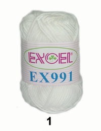 Acrylic Crochet Yarn – 40 g × 10 Balls (FY-EX991)