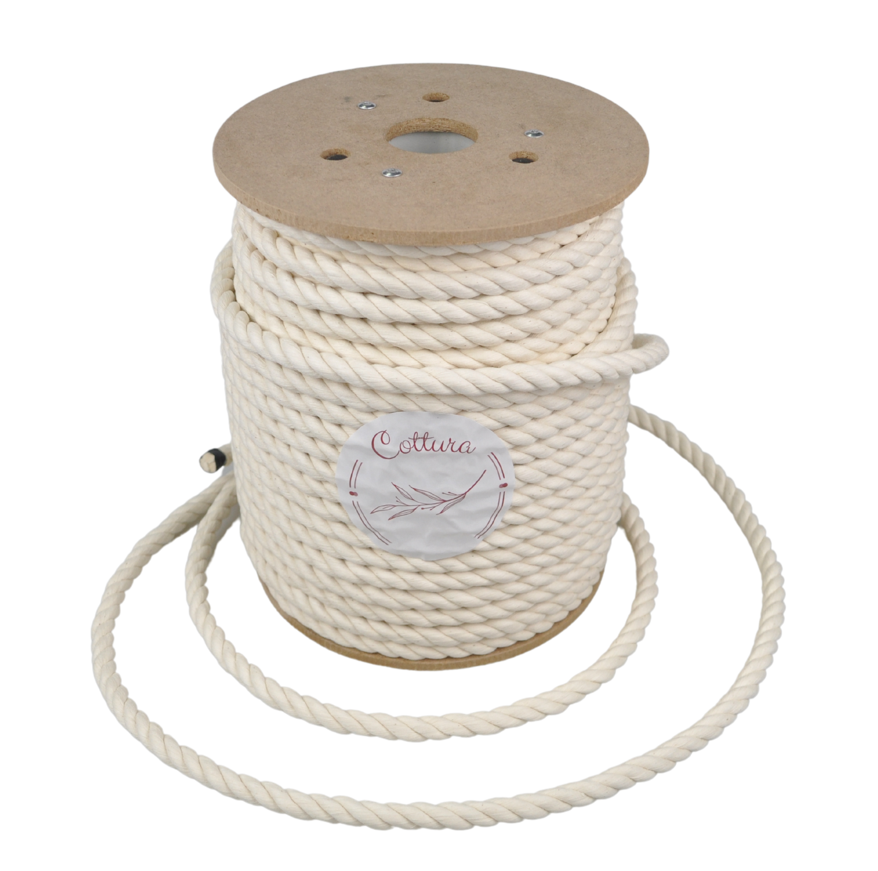 COTTON ROPE:~55MTR(3.2KG) (COTT/ROPE-NAT10MM)