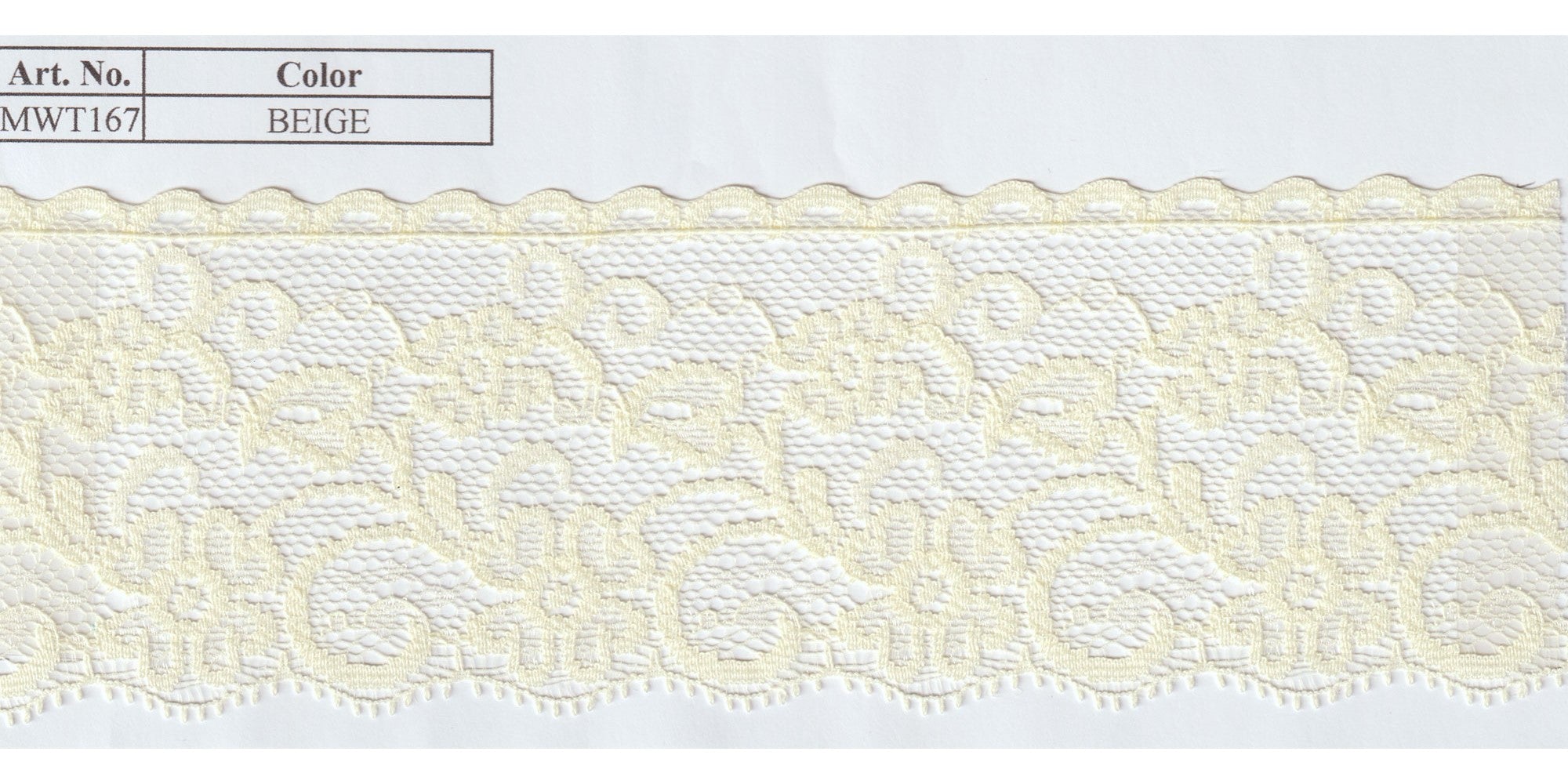 RASCHEL LACE:144Yx6CM (MWT167)