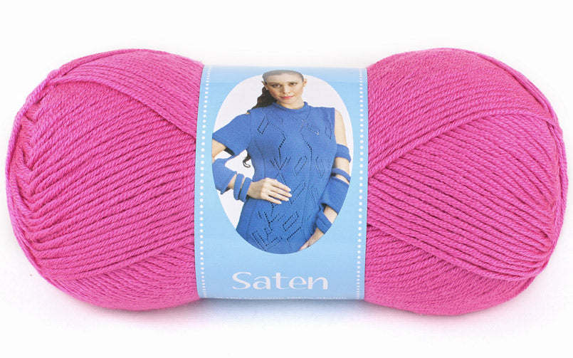 WOOL YARN:5BL/PKT (500GRM) (NAKO/SATEN)