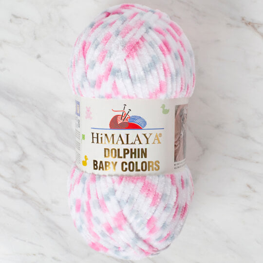 MICRO POLY.YARN:100Gx5 (500G) (HIM/DOLPHIN BABY-COL)