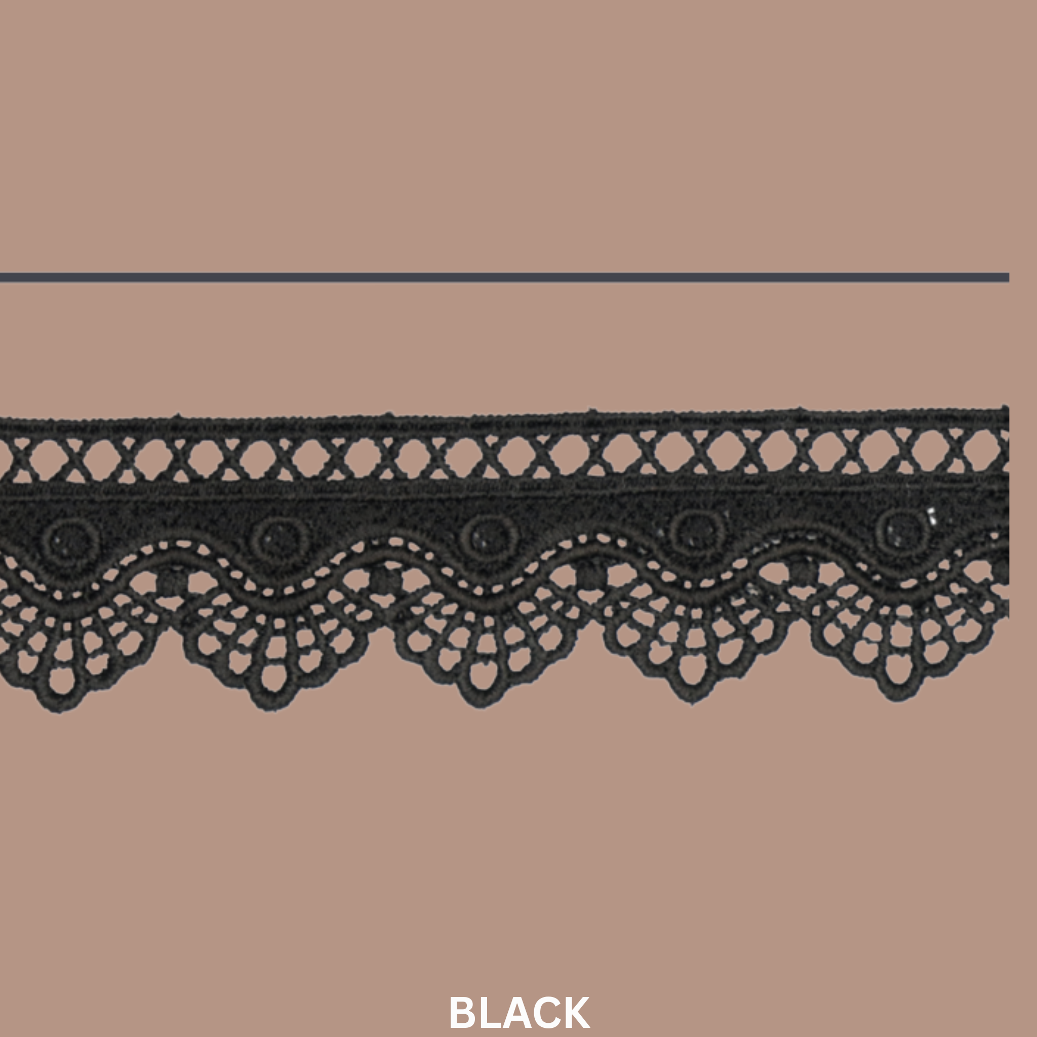 Guipure Lace Trimming – 4CM x 10MTR M-8 (M8)
