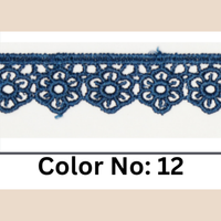 Floral Guipure Lace Trim – 1.5CM x 10M (M-1)