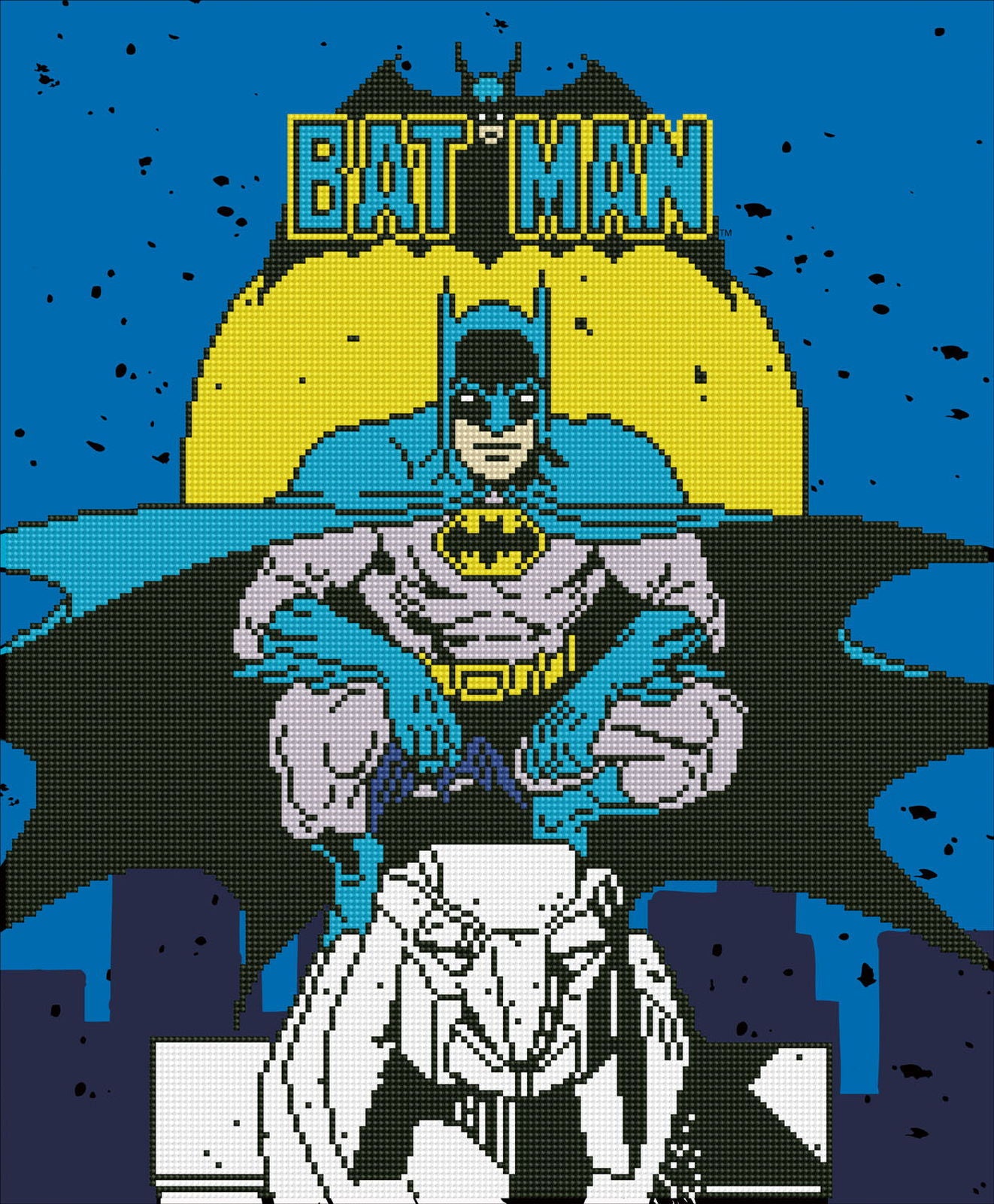 DIAMOND DOTZ ARTWORK KIT – BATMAN (CD234000110)