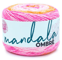 Lion Brand Mandala Ombre Acrylic Yarn – 150 g – Pack of 3 (LION/MANDALA OM)