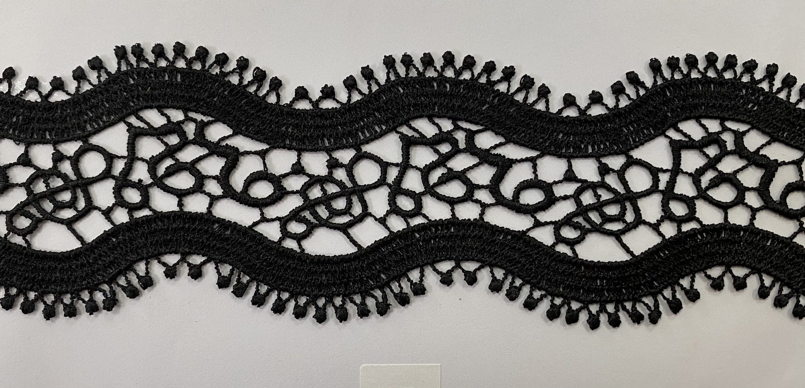 CH-CUT LACE W/POL:13.7MTx6.5CM (MA63-1073)