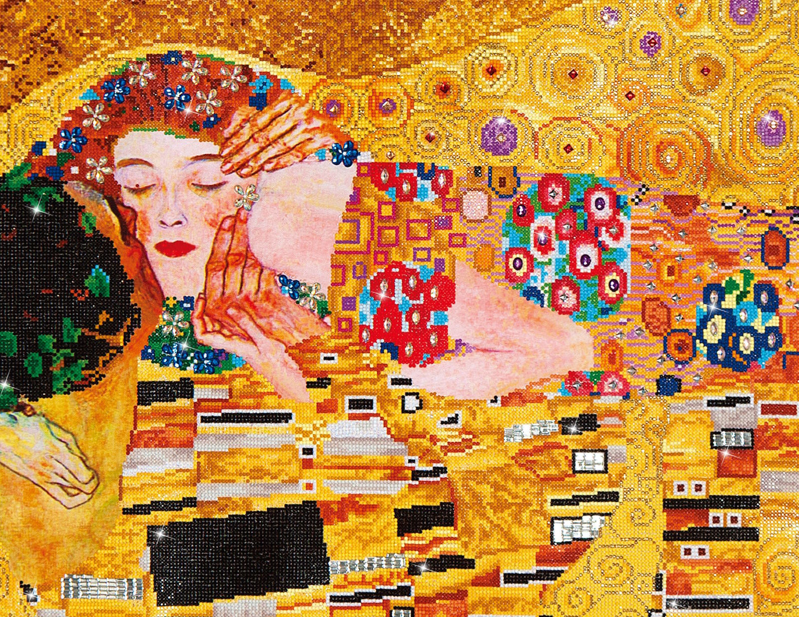 DIAMOND FACET ART KIT: THE KISS (KLIMT) (DD13.001)