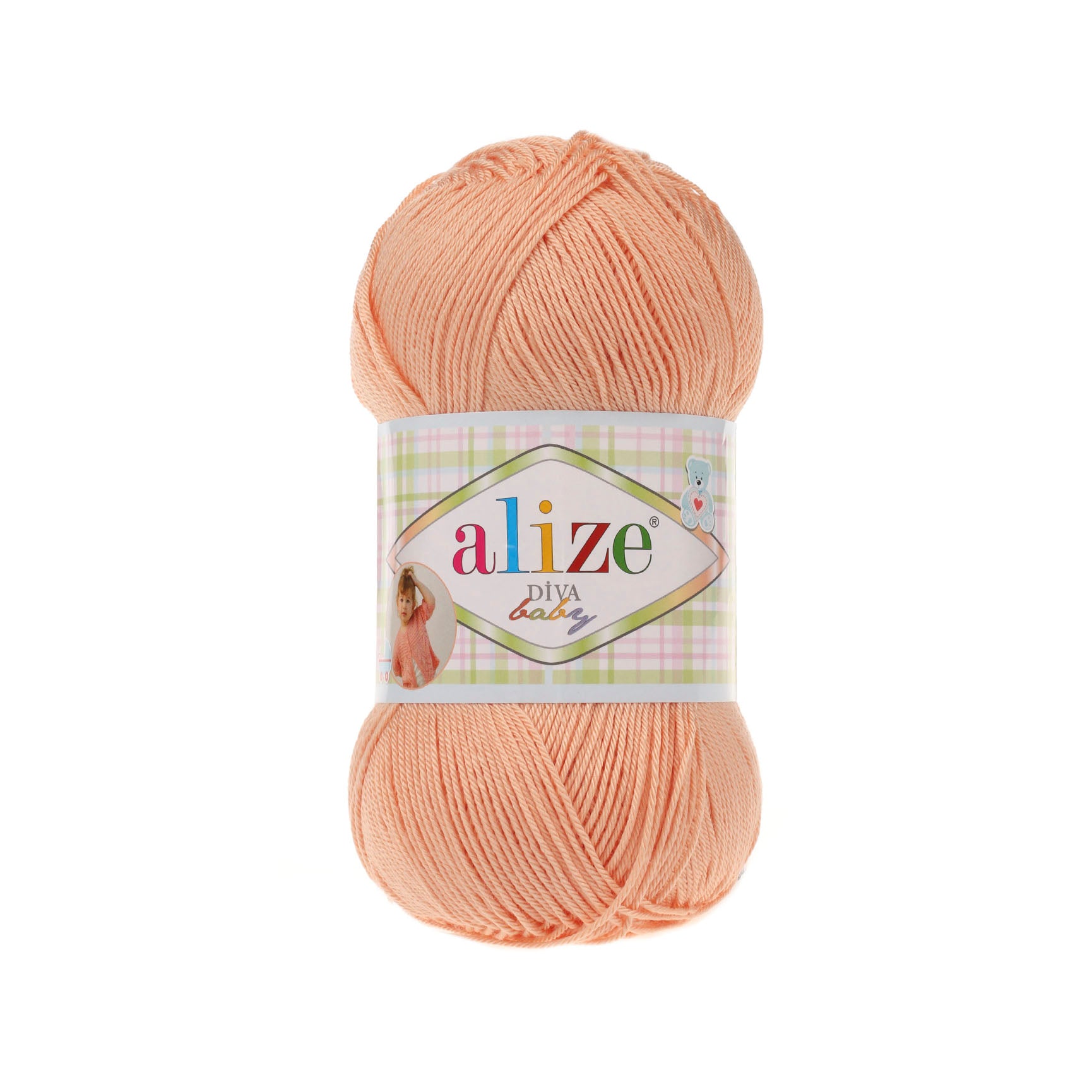COT/ACY.YARN:5BLx100GR (500grm) (ALIZE/DIVA BABY)