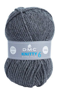 DMC Knitty 6 Yarn – 5 x 100g (500GM) (8115/DMC)