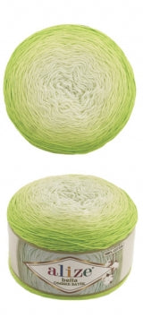 ACR.YARN:250GRx2 (500GRM) (ALIZE/BELLA OMBRE BA)