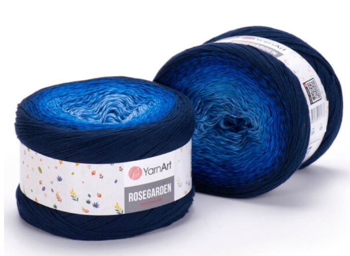 YARNART 100% COTTON;250GX2B (500G/PKT) (Y-ART/ROSEGARDEN)