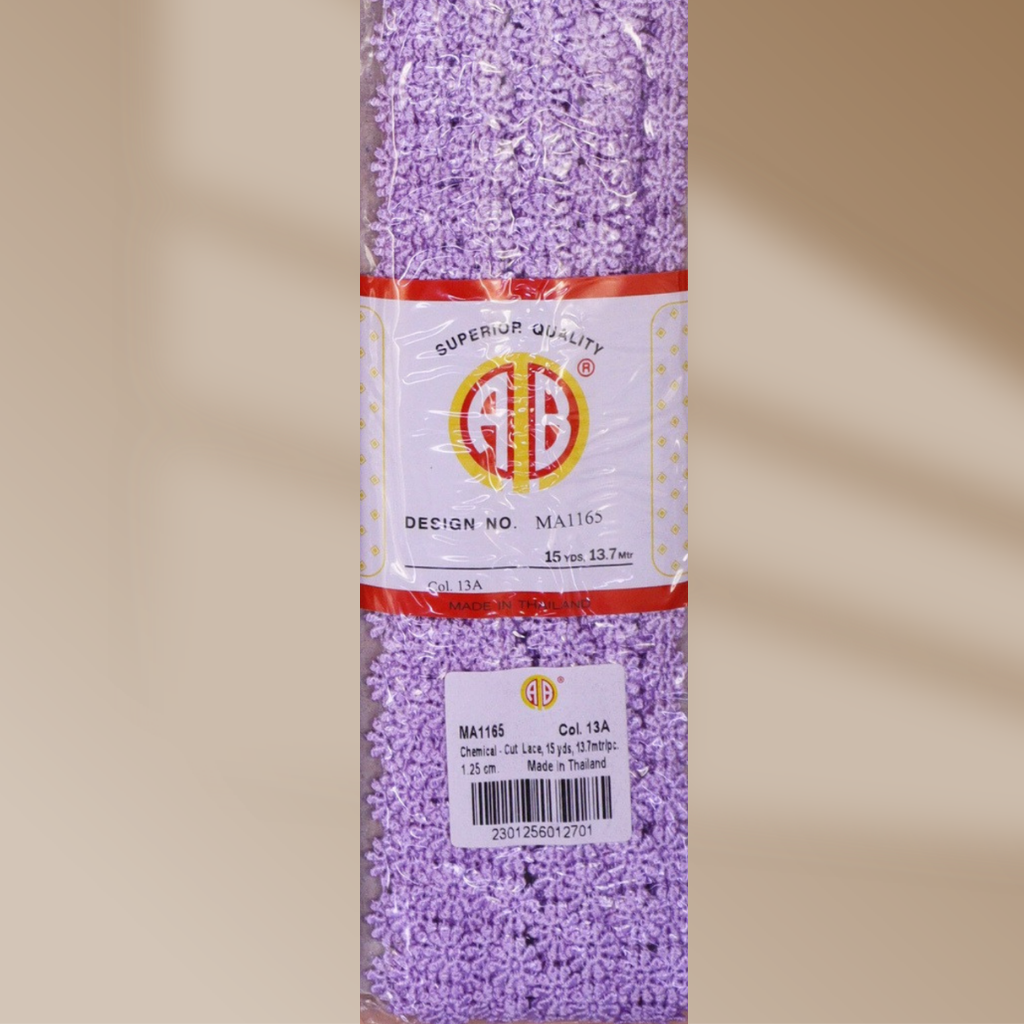 Petite Daisy Chemical Cut Lace Trim (MA1165)