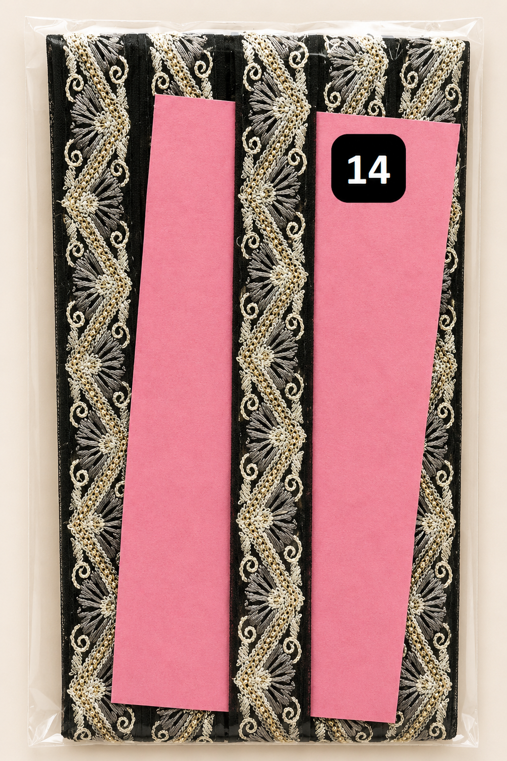 Premium Embroidery Lace Trim – 3CM x 9M SG 6803 (SG6803)